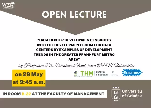 Open lecture by Professor Bernhard Funk from THM…